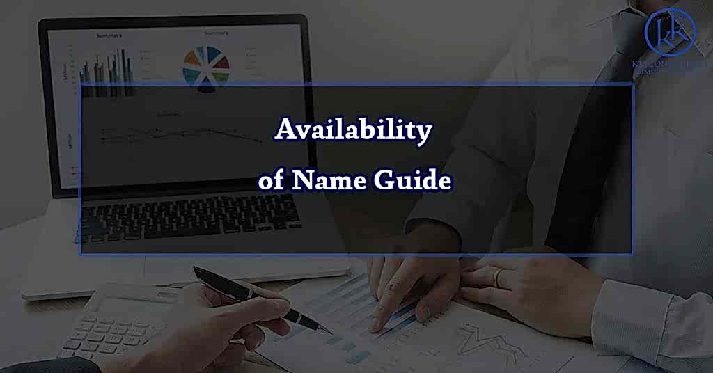 Availability of Name Guide